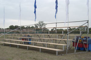 tiered seating